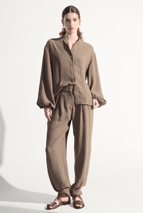 Calça Kayts Fluida Fume