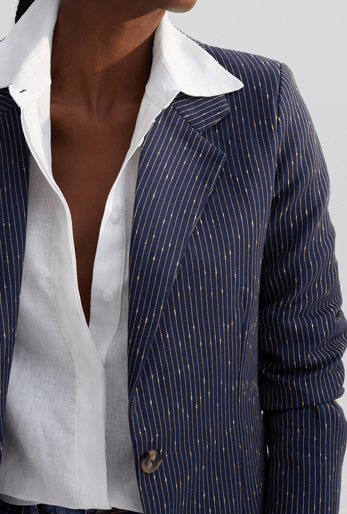 Blazer Oversized Lapuri Listra Vanila