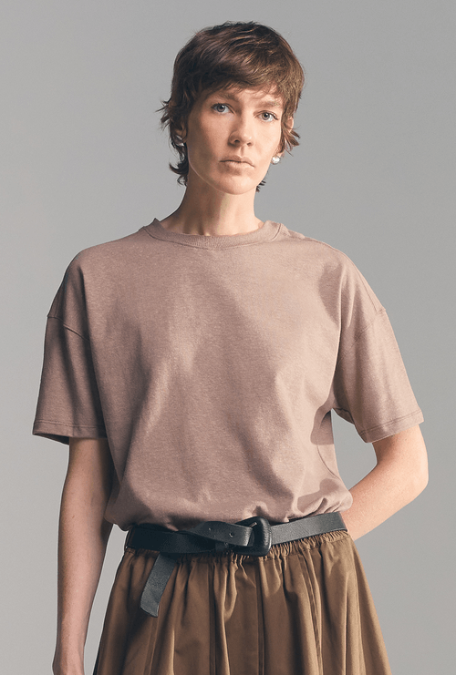 T-Shirt Oversized Gola Careca Lemnos Avelã