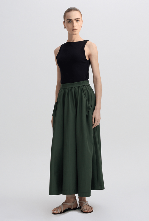 Saia Midi Godê Lemenez Verde