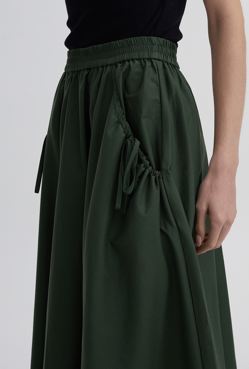 Saia Midi Godê Lemenez Verde