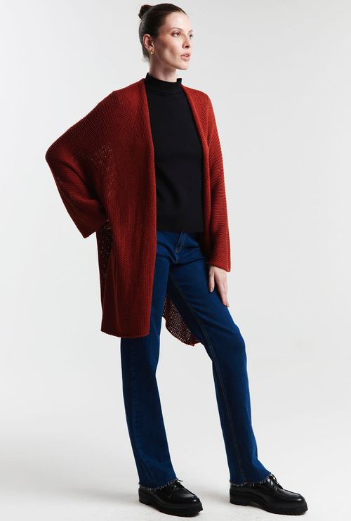 Blusa Bolama Gola Alta Preto