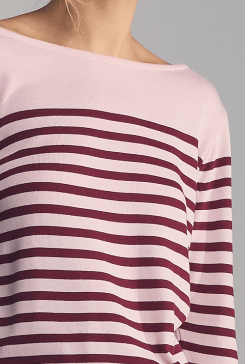 Blusa Listrada Loha Bordeaux