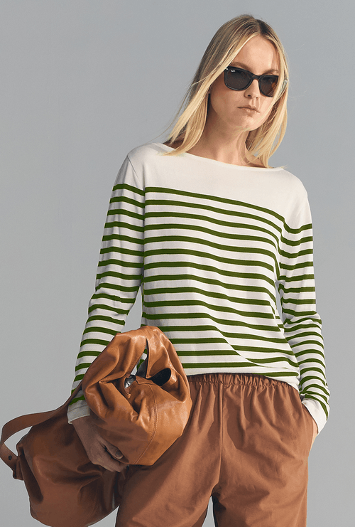 Blusa Listrada Loha Verde