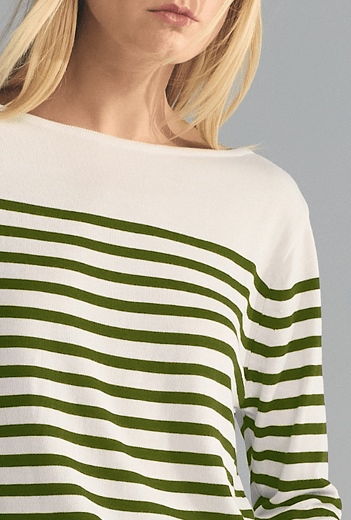 Blusa Listrada Loha Verde