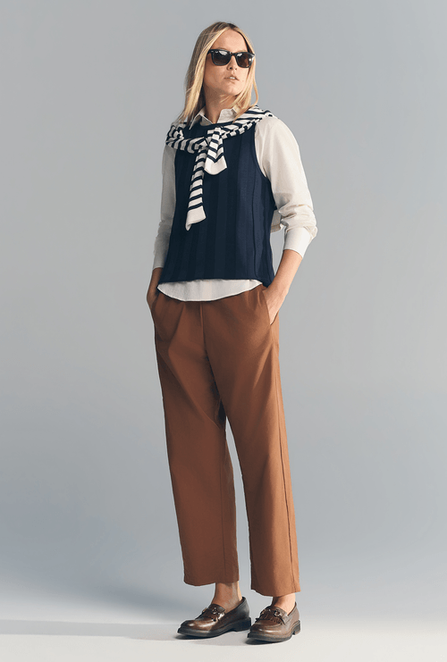 Calça Cenoura Libano Caramelo