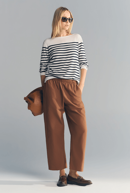 Calça Cenoura Libano Caramelo