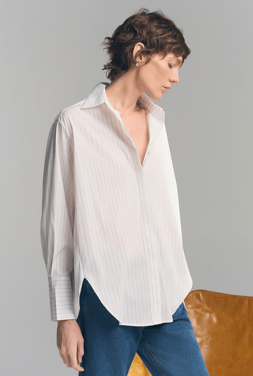 Camisa Dinant Sian Listra Marinho