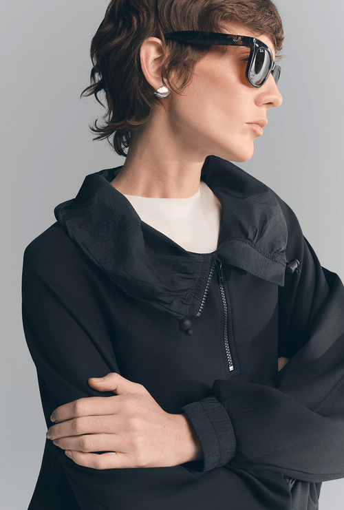 Blusa Dunnes Lyocell Preto