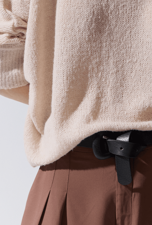 Blusa em Tricot Dejni Cru