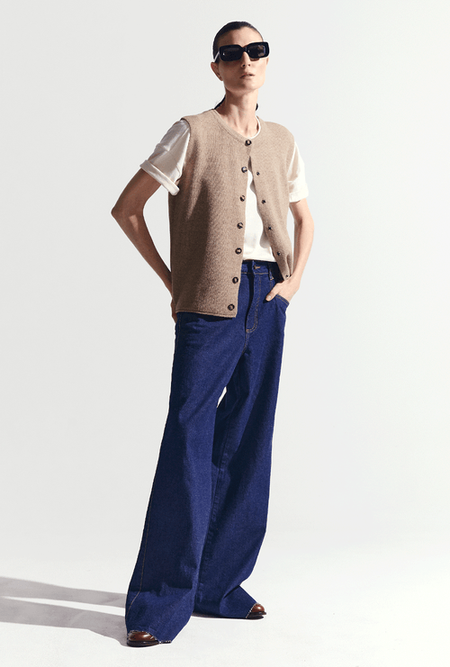Coletinho em Tricot Malden Fendi