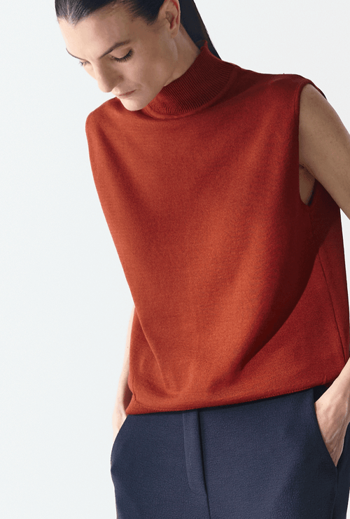 Blusa Em Tricot CoraCorá Ferrugem