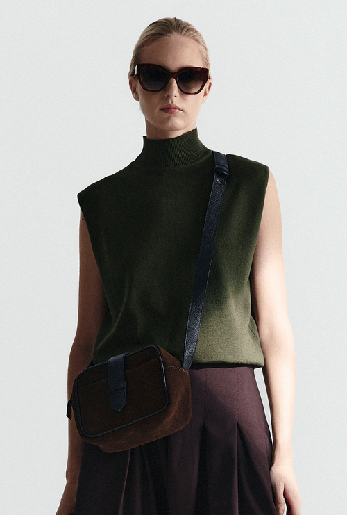Blusa Em Tricot CoraCorá Verde Militar