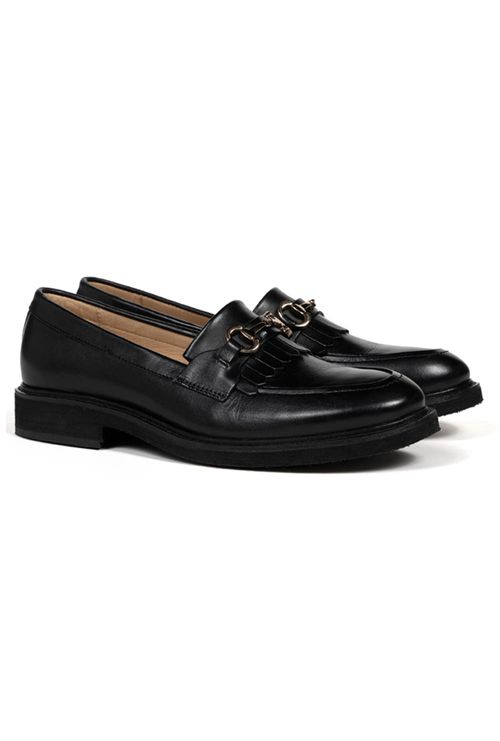 Mocassim em Couro Noronha Preto