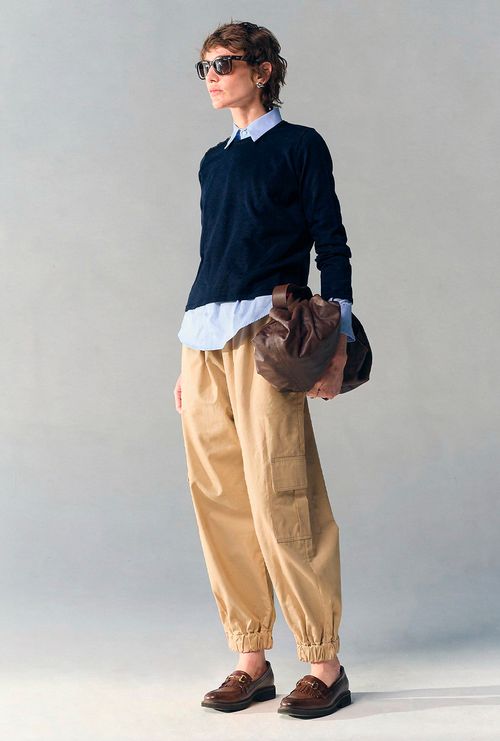 Blusa Belts Marinho