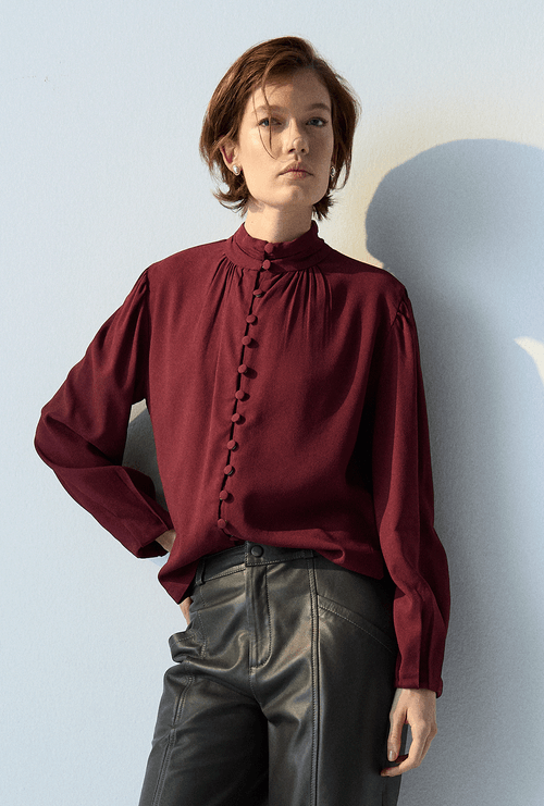 Blusa Koster Bordeaux