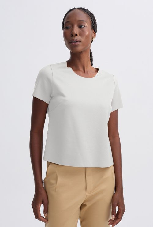 Blusa La Mona Lyocell Off White