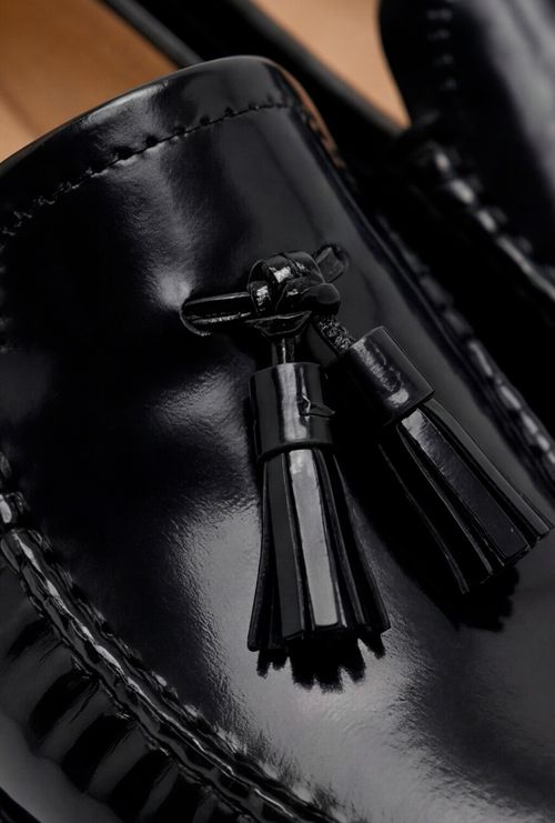 Mocassim em Couro Banff Magnetic Preto