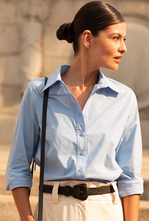 Camisa Alfaiataria Cortona Azul Claro