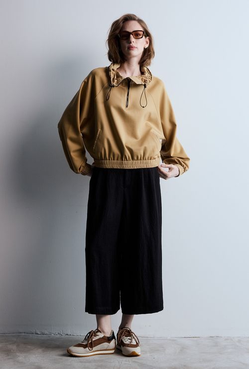 Blusa Dunnes Lyocell bege