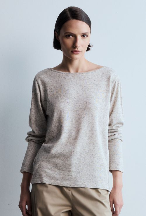 Blusa em Tricot Niger Areia