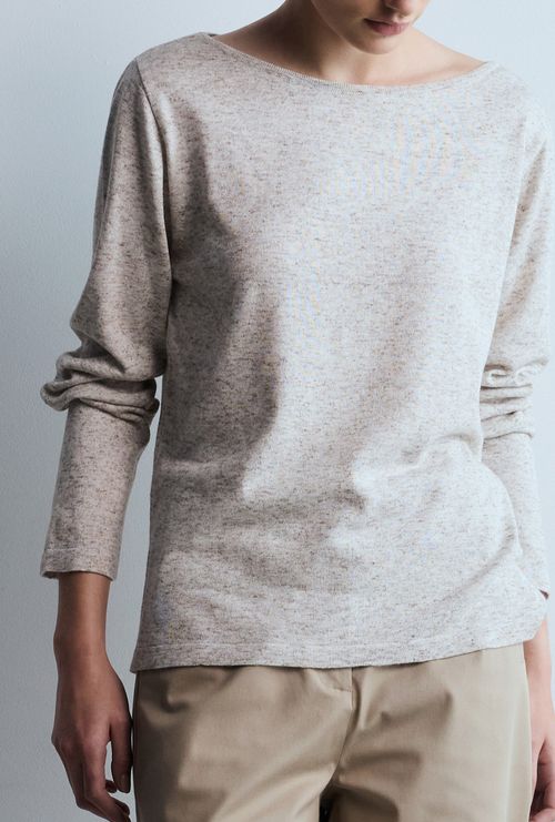 Blusa em Tricot Niger Areia