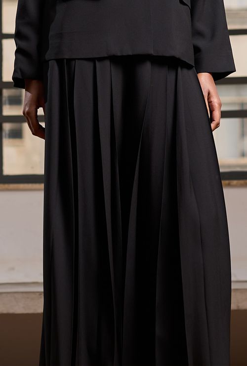 Calça Chiloe Crepe Patou Preto