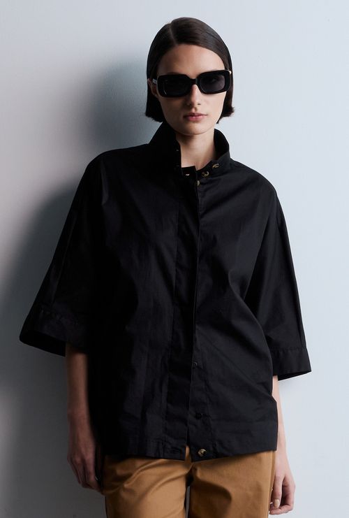 Camisa New Castle Oversized Preto