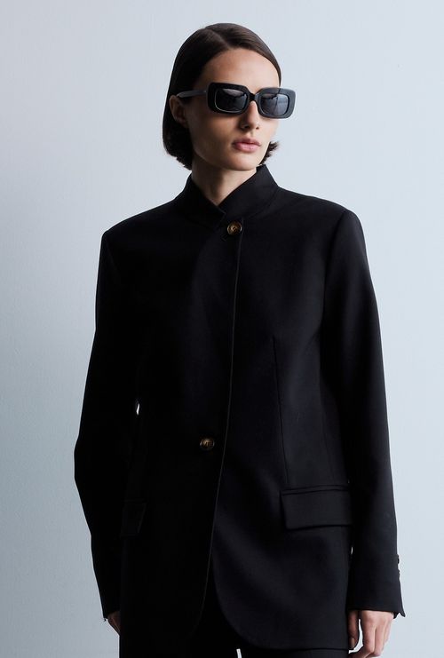 Blazer Nady Alfaiataria Preto